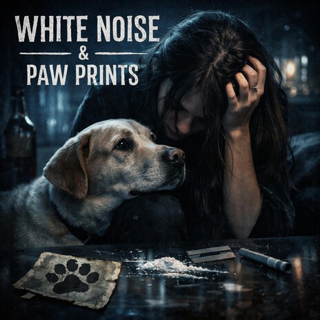 White Noise & Paw Prints cover art