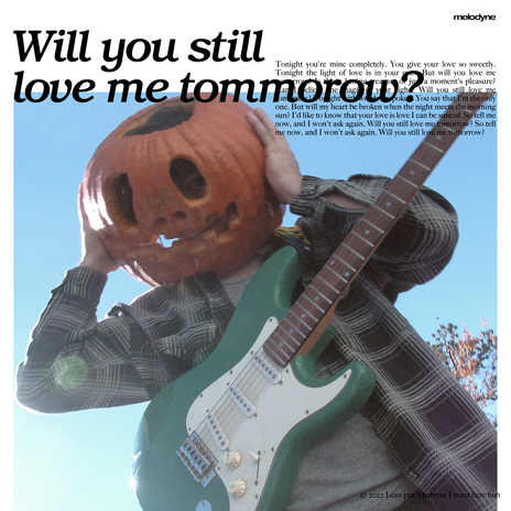 will you still love me tomorrow cover art