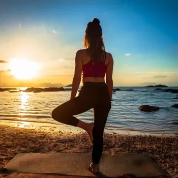 The Yoga Beat ft. Meditation Music Zone / Namaste Calmness Yoga Guru & Chakra Yoga Music Ensemble cover art