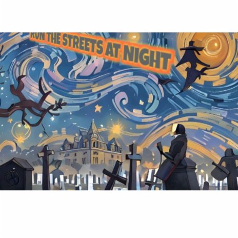 Run the street at night cover art