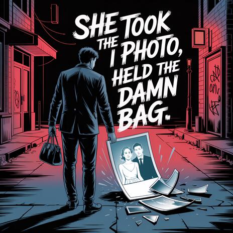 She Took the Photo, I Held the Damn Bag