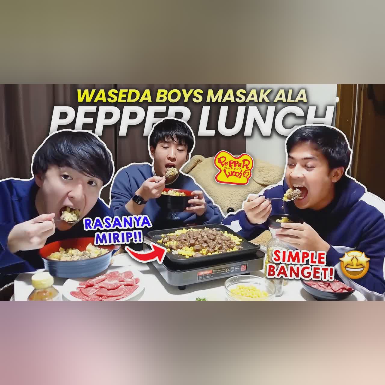WASEDABOYS MASAK MENU VIRAL TIKTOK! MIRIP PEPPER LUNCH!? cover art