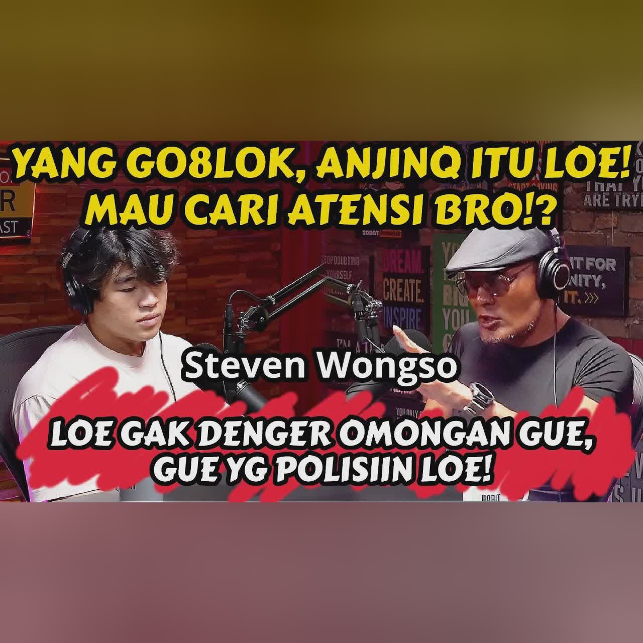 STEVEN WONGSO‼️DENGAR!! LOE BIKIN ULAH LAGI!? GUA YANG KEJAR!! cover art