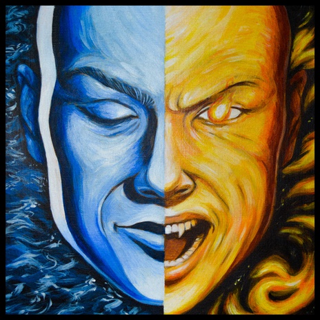 THE LINE BETWEEN SERENITY & INSANITY cover art
