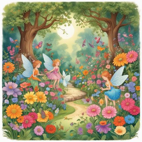 Children planting in the garden cover art