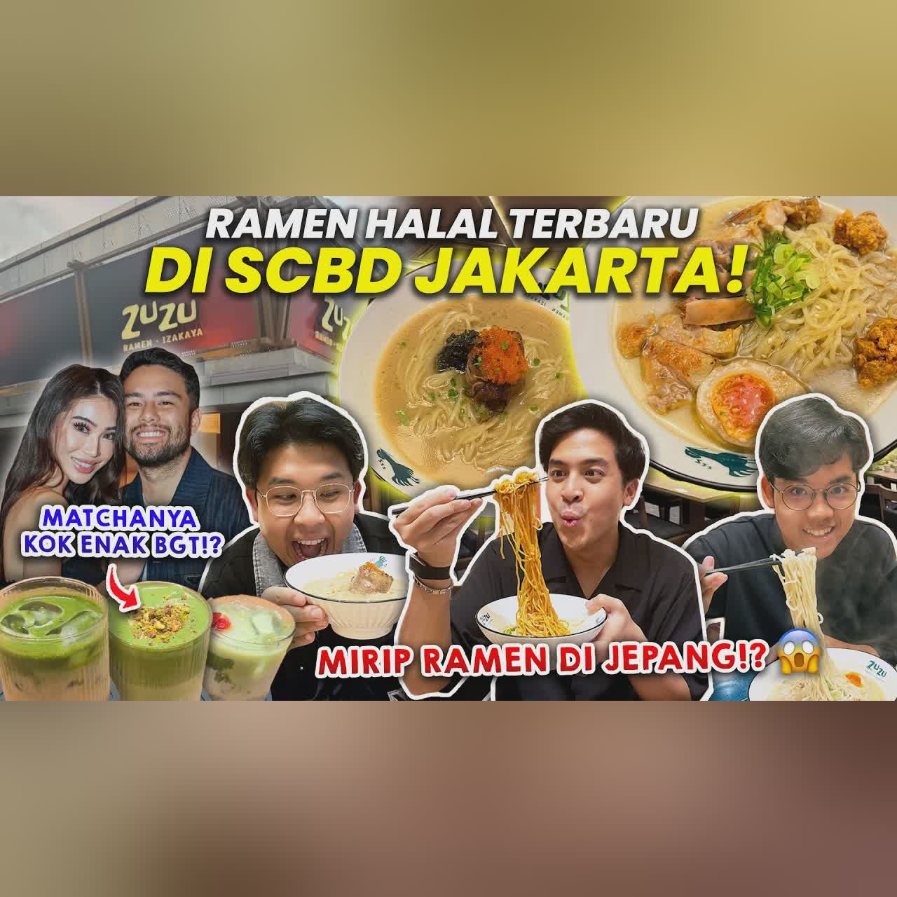 COBA RAMEN HALAL YANG LAGI HITS DI SCBD BARENG ABANG ADIK!! cover art