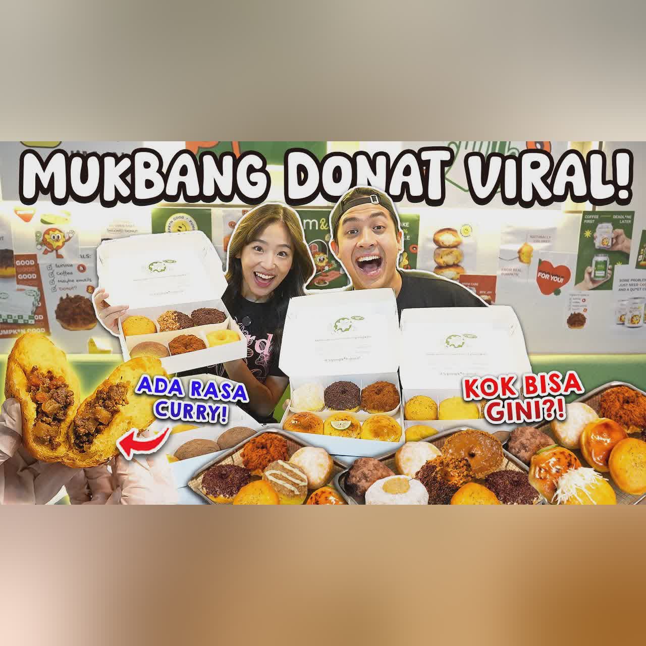 MUKBANG DONAT LABU VIRAL BARENG HARUKA!! RASANYA... cover art