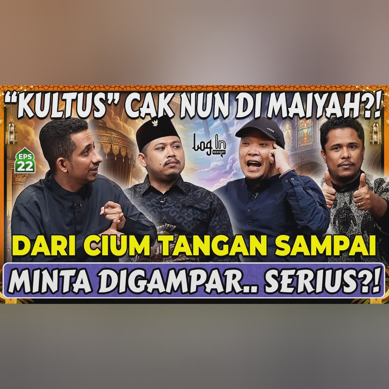 SABRANG.. ALIRAN APA TOH AGAMA MU INI🤔🤣- Habib Ja'far - Mamat - Tretan - Login EPS 22 cover art