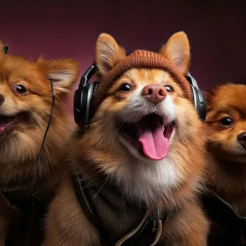 The Tail Wag ft. Tranquility and Relaxation for Dogs & Relaxing Dog Music Moments cover art