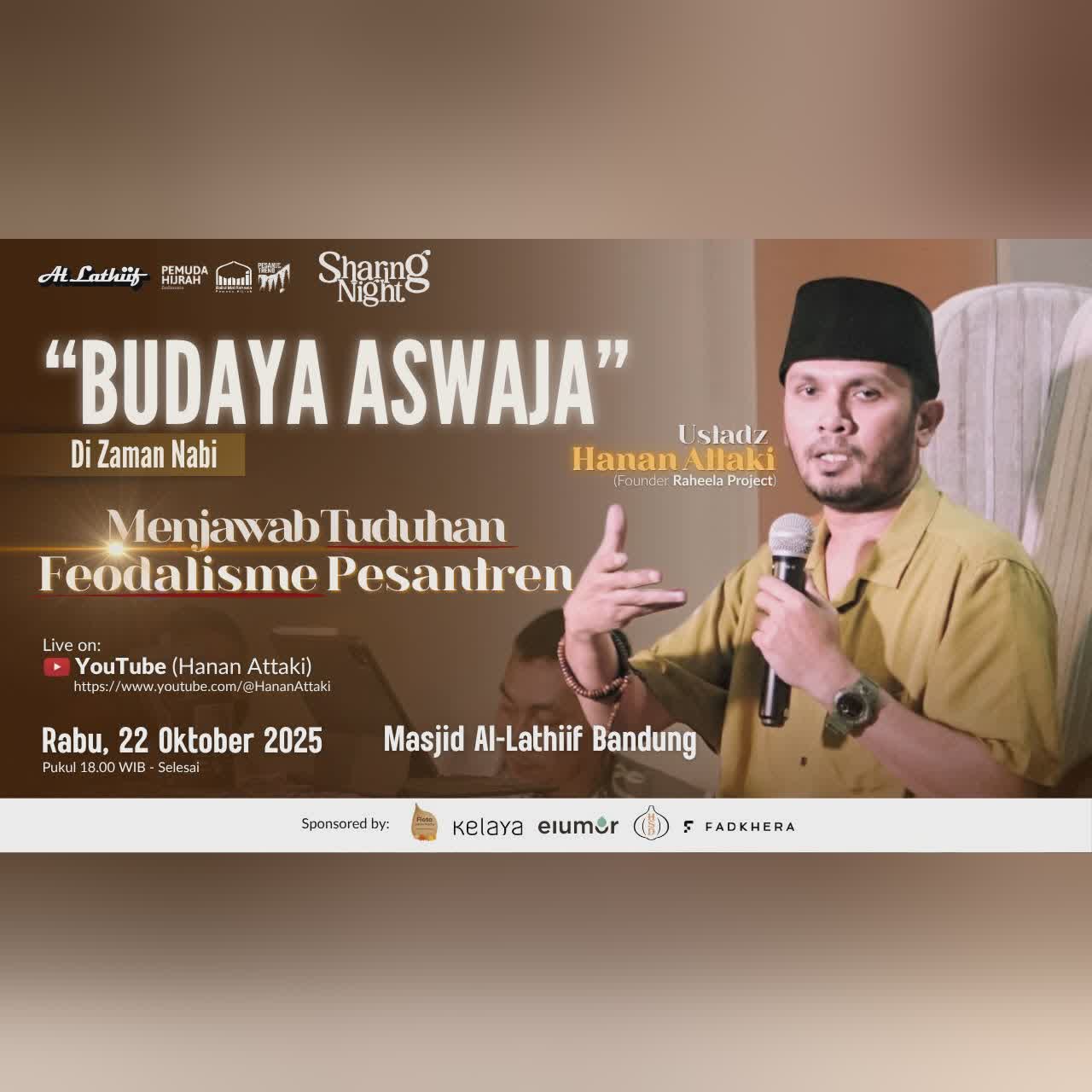 Ustadz Hanan Attaki – Sharing Night Spesial Hari Santri cover art