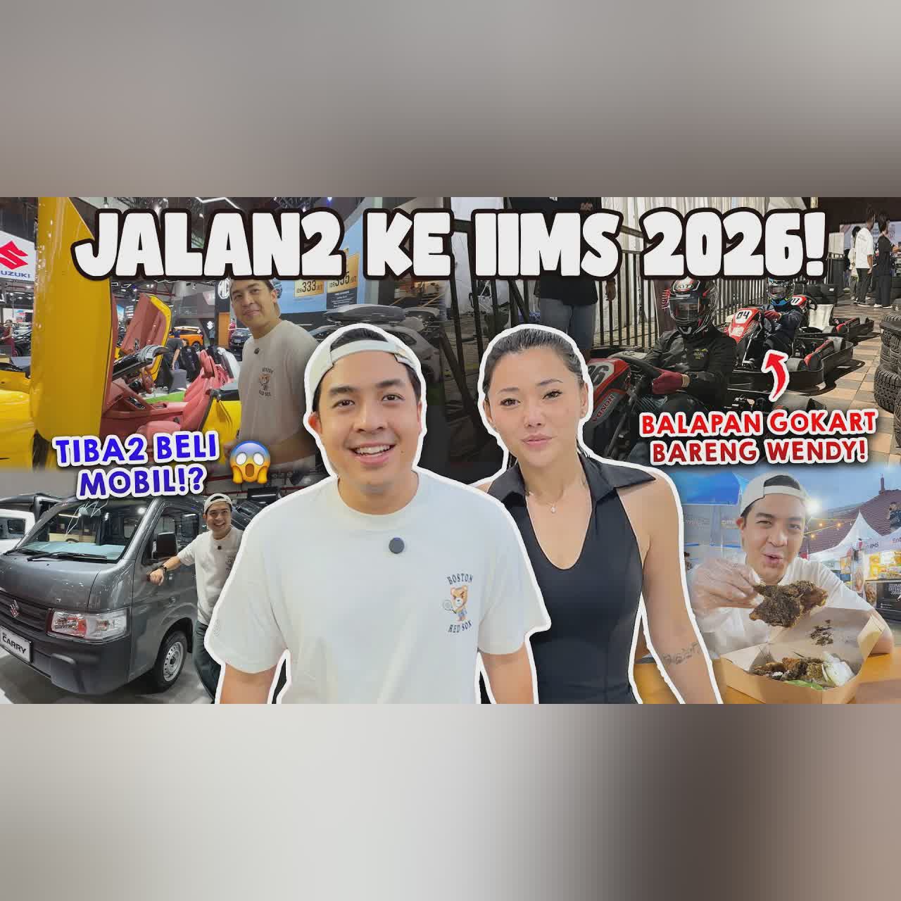 PERTAMA KALI KE IIMS 2026! BALAPAN GOKART BARENG WENDY WALTERS! cover art