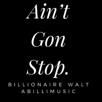 Ain't Gon Stop cover art