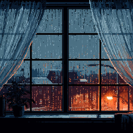rainy night cover art