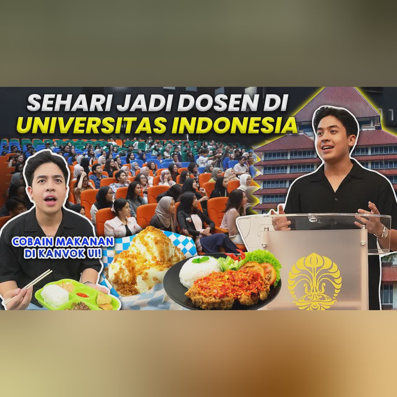 AKU JADI DOSEN DI UNIVERSITAS INDONESIA… + COBA MAKANAN KANTIN VOKASI UI! cover art