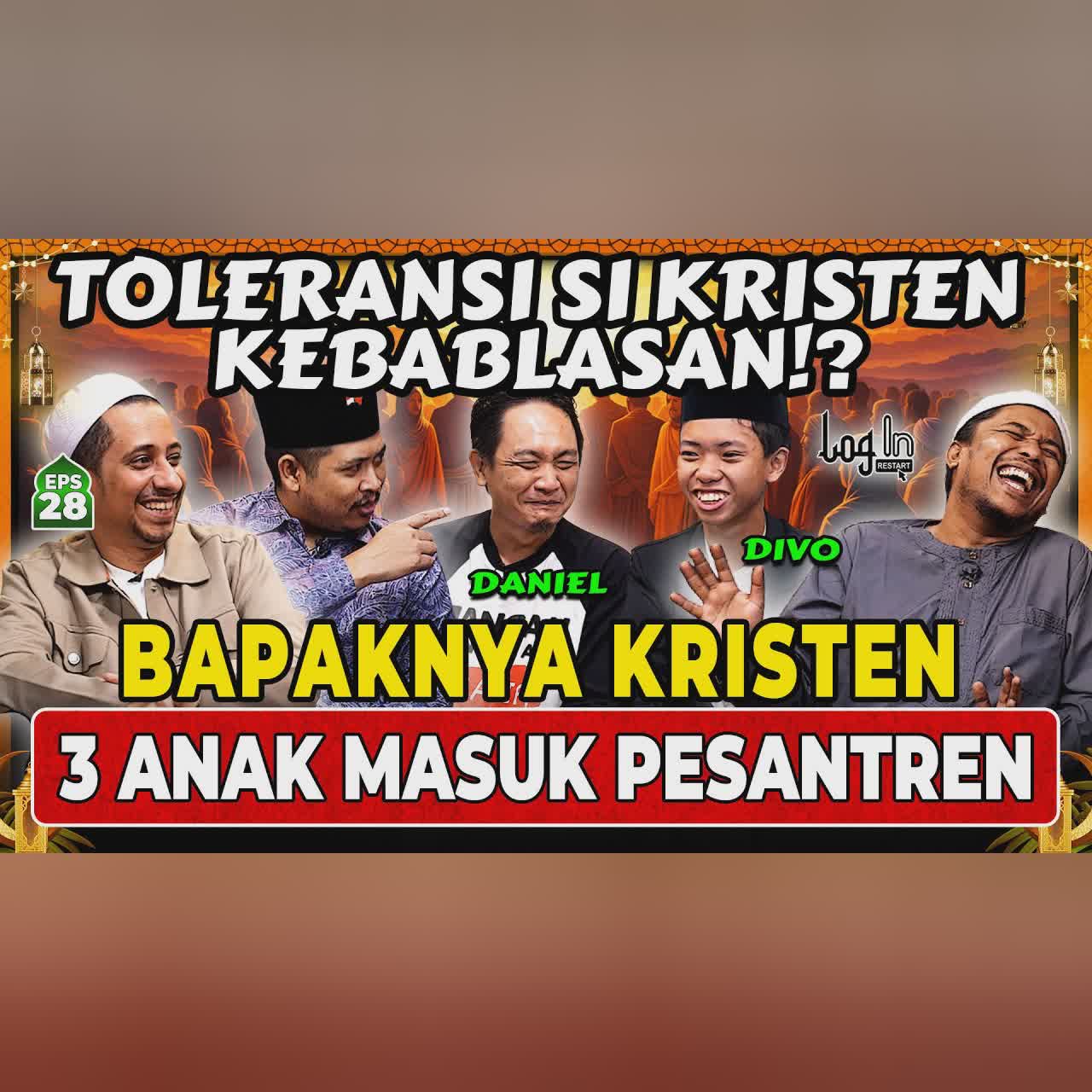 NIAT MASUK SURGA BARENG, TP PAPA KRISTEN❗- Habib Ja'far - Mamat - Tretan Muslim - Login EPS 28 cover art