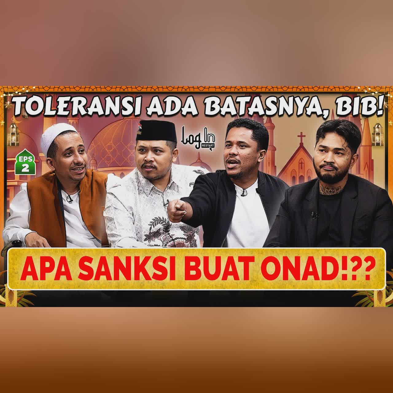 ONAD: BERAT BANGET SANKSI DARI LOE BIB‼️- Habib Jafar - Mamat - Muslim - Onad - Login EPS 02 cover art