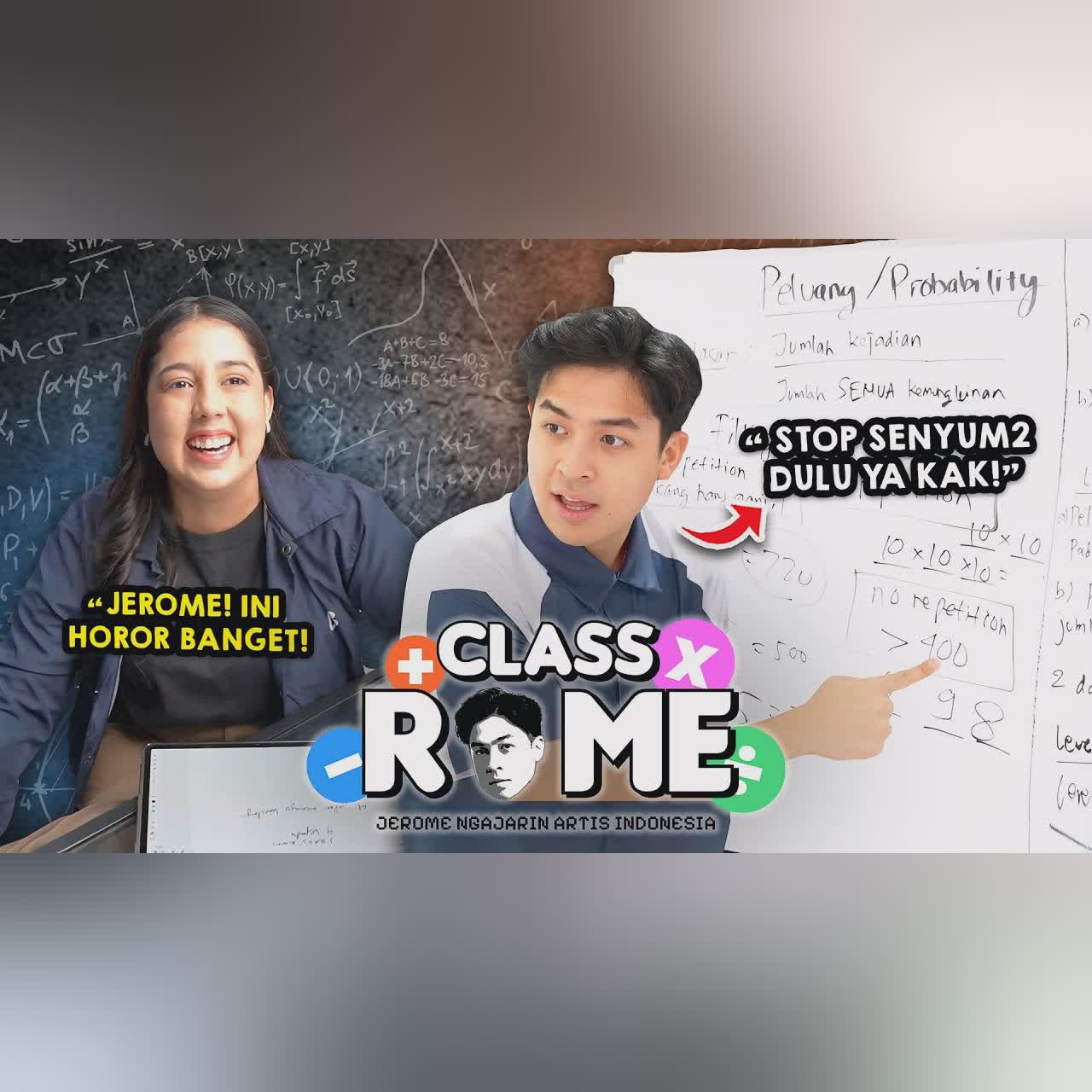 NGAKAK! TES MATEMATIKA NESSIE JUDGE, HORROR BANGET!? | JEROME NGAJARIN ARTIS INDONESIA cover art