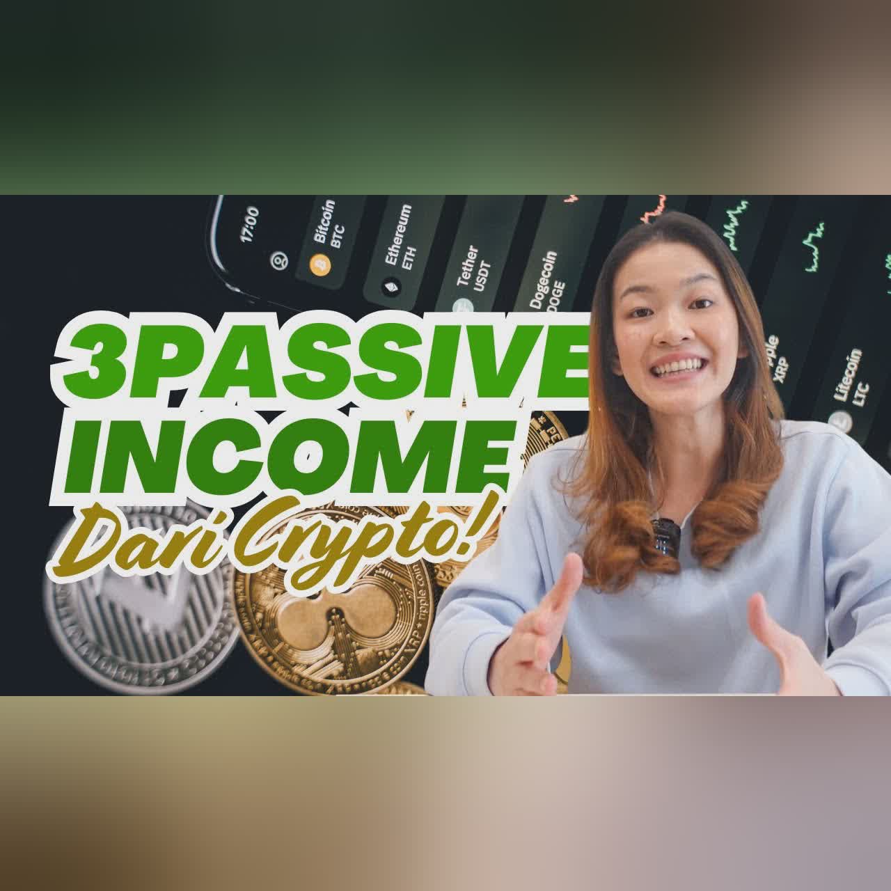3 PASSIVE INCOME dari CRYPTO, sampai 16%+++ 🤑