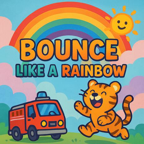 BOUNCE LIKE A RAINBOW cover art