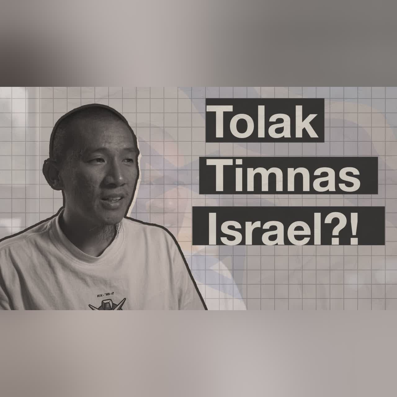 Tolak Timnas Israel