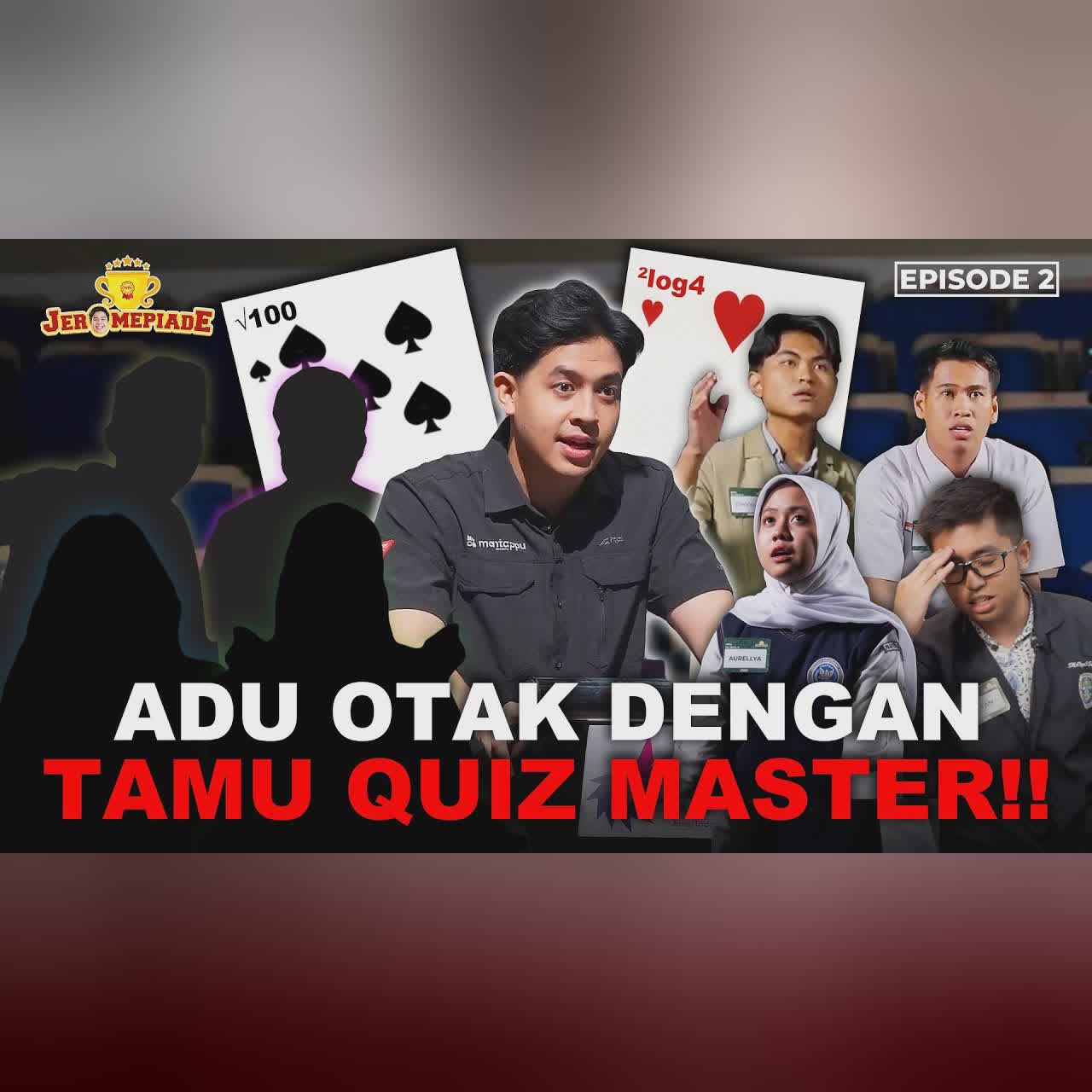 JEROMEPIADE X MIT 2: MAIN KARTU ANGKA + KEDATANGAN TAMU SPESIAL QUIZ MASTER!! cover art