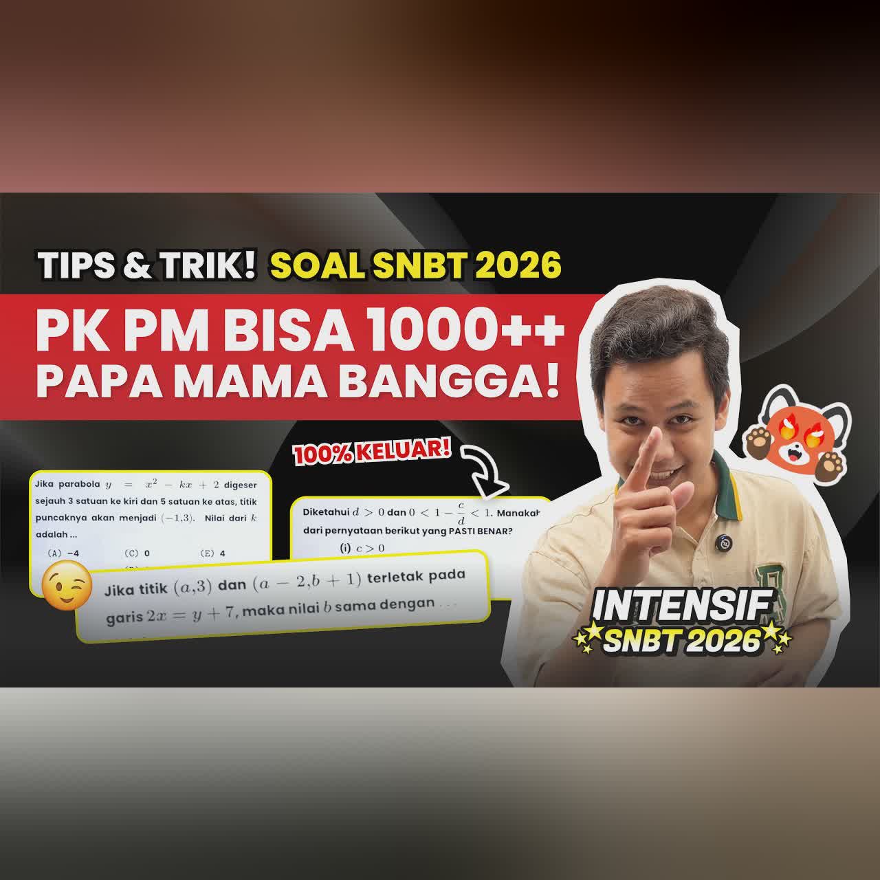 BAHAS + TIPS N TRICK SOAL BOCORAN SNBT 2026 | Mantappu Academy