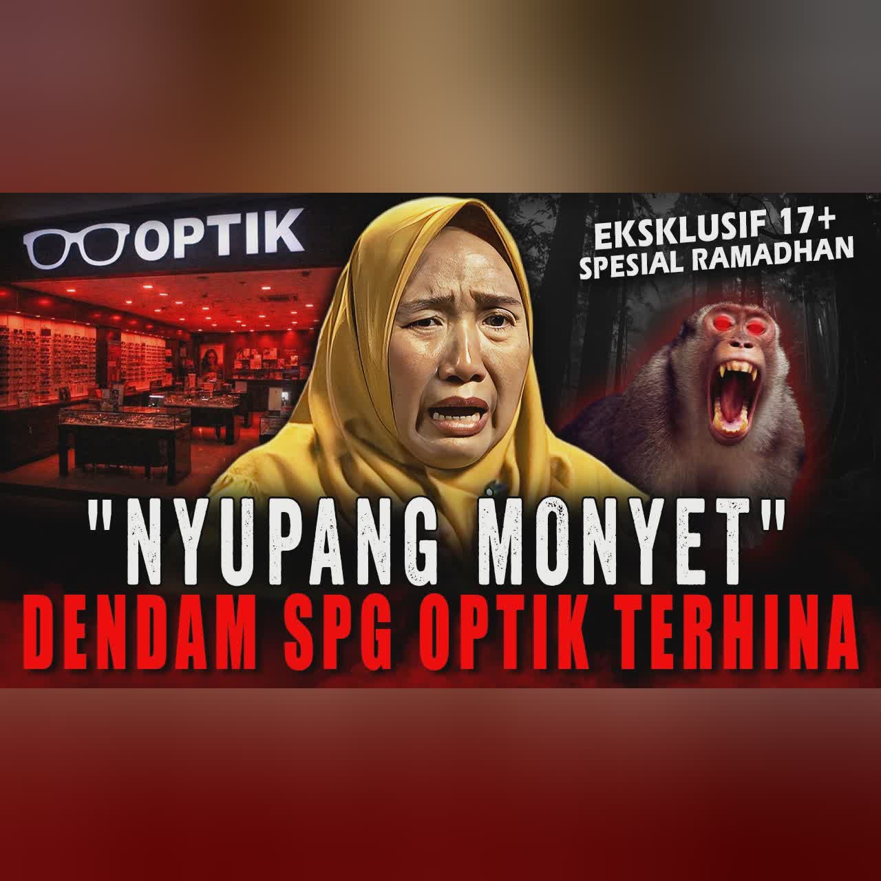 BUSET.. TIAP MALAM JUMAT KLIWON 'GITUAN' SAMA MONYET !! SPG OPTIK PELAKU PESUGIHAN RAJA MONYET cover art