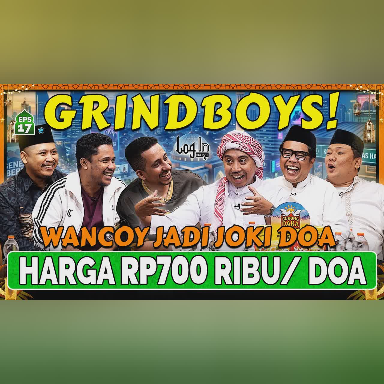 KLO MAU MUALAF, BAYAR BERAPA KE GRINDBOYS⁉️ - Habib Ja'far - Gofar - Wancoy - Rico - Login EPS 17 cover art