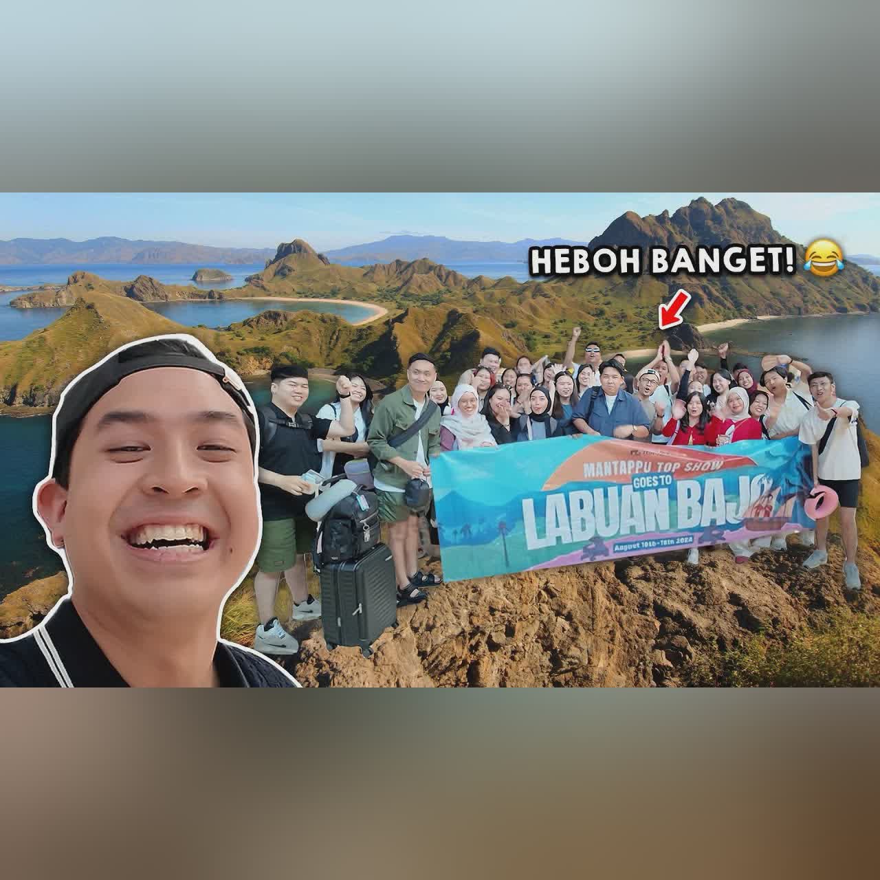 AKU TRAKTIR SEKANTOR TRIP KE LABUAN BAJO!! DAN INI YANG TERJADI... cover art