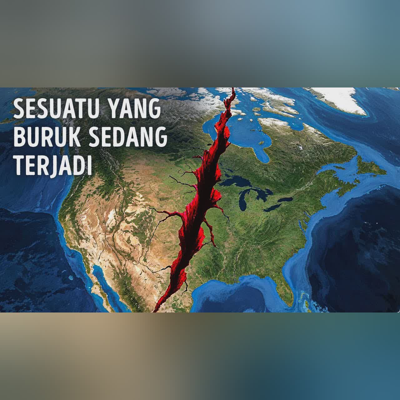Amerika Utara Runtuh Dari Bawah cover art