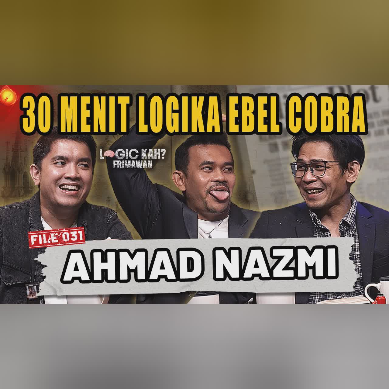 DIA BLG DIA AHMAD SAHRONI‼️ GAK WARAS, THAT SIMPLE‼️🤣 LOGIC KAH? - FRIMAWAN / EBEL / OZA cover art