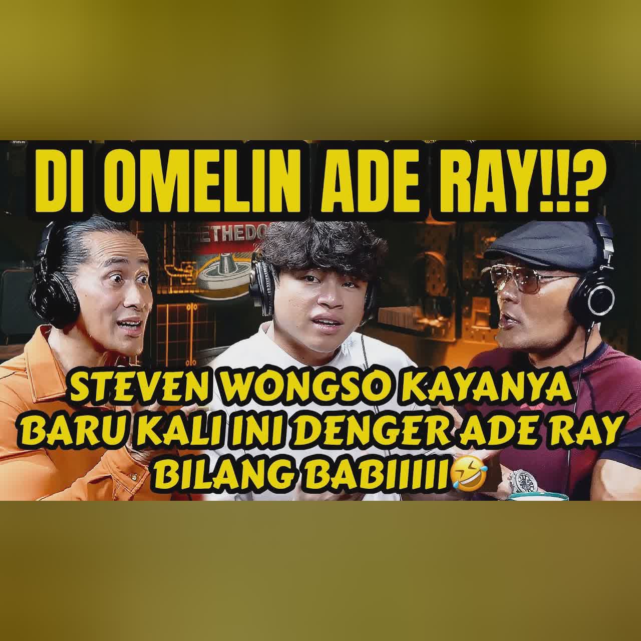 STEVEN WONGSO HABIS DICERAMAHIN ADE RAI‼️🤣  cover art