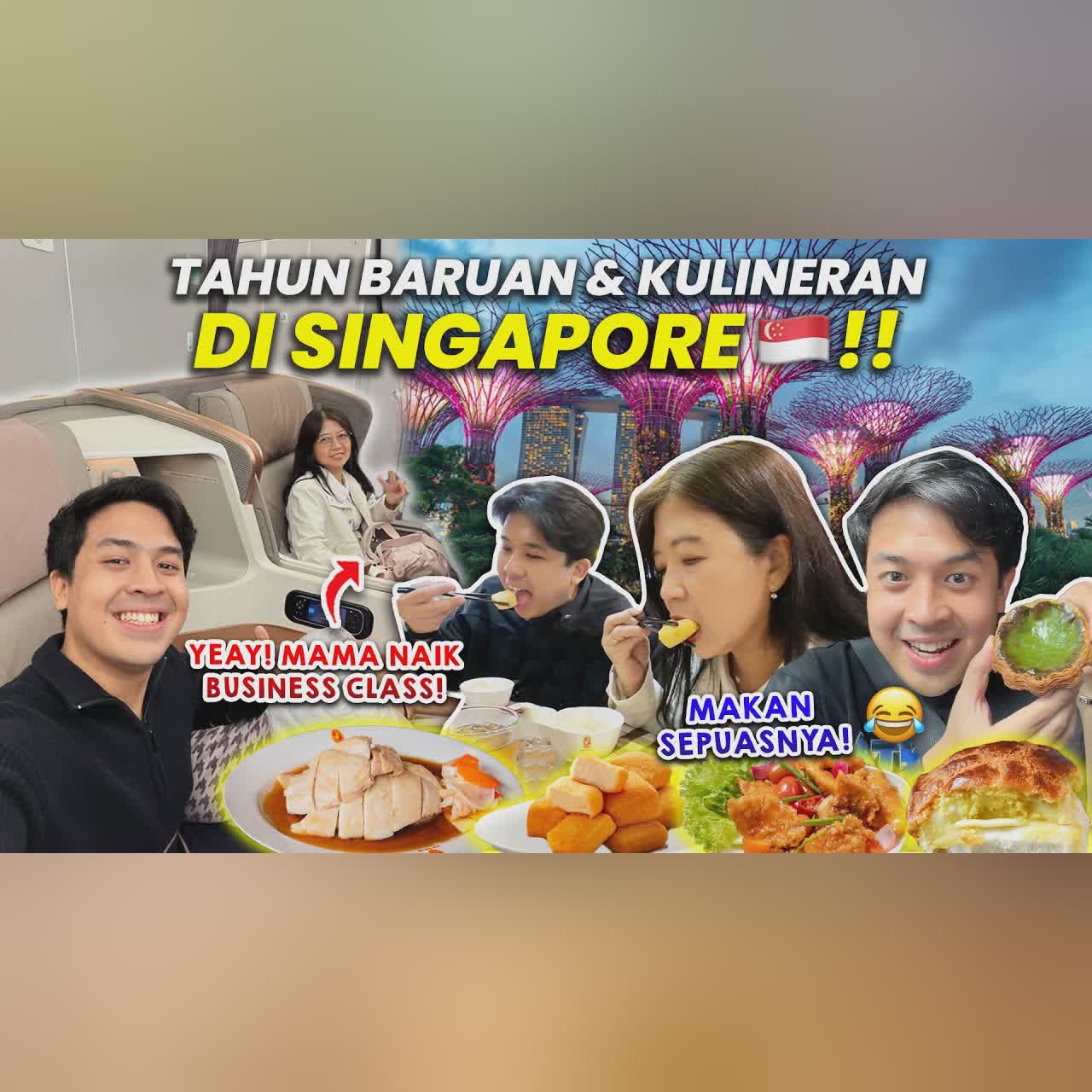 TAHUN BARUAN PERTAMA TANPA PAPA..🥹 KULINERAN DI SINGAPORE! cover art
