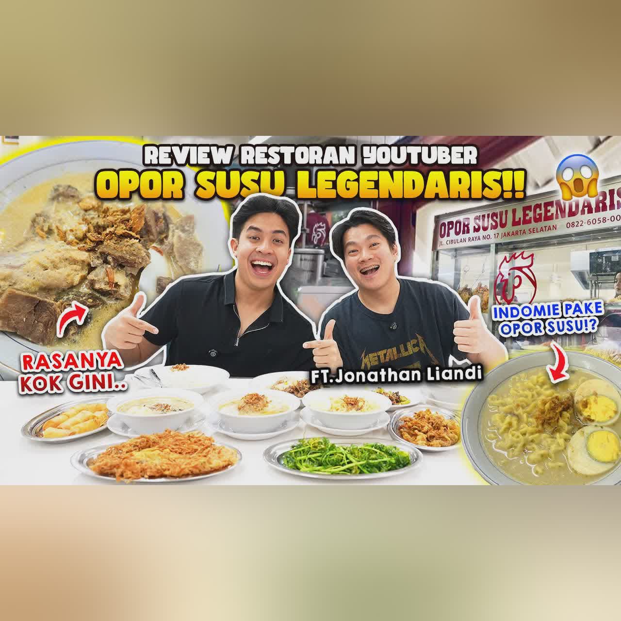 MAKAN OPOR SUSU LEGENDARIS VIRAL SAMBIL NGOBROLIN E-SPORT & MOBILE LEGEND!! FT. JONATHAN LIANDI cover art