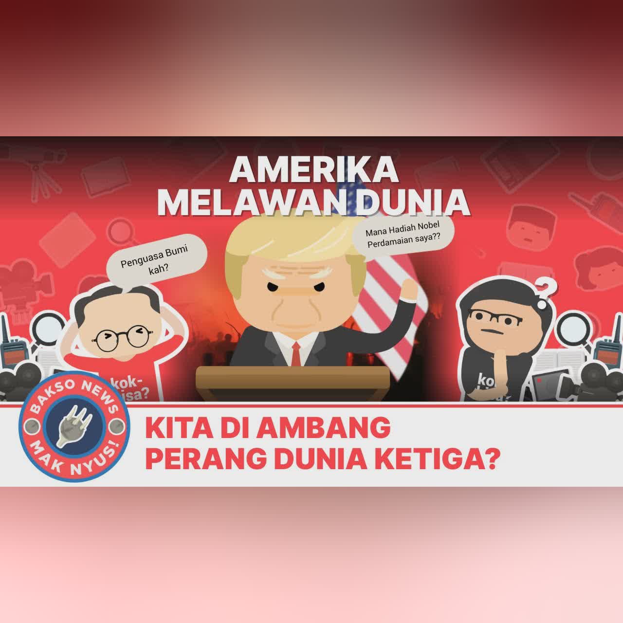 [LIVE] Akankah Trump Memulai Perang Dunia Berikutnya? - Bakso News cover art