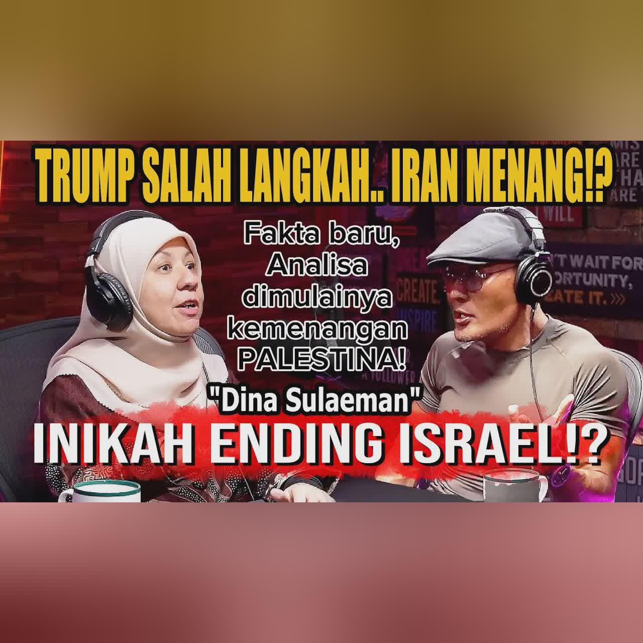 INI N3RAKA TUK ISRAEL‼️SERANGAN DARAT DIMULAI⁉️WOW!!! - Dina Sulaeman cover art