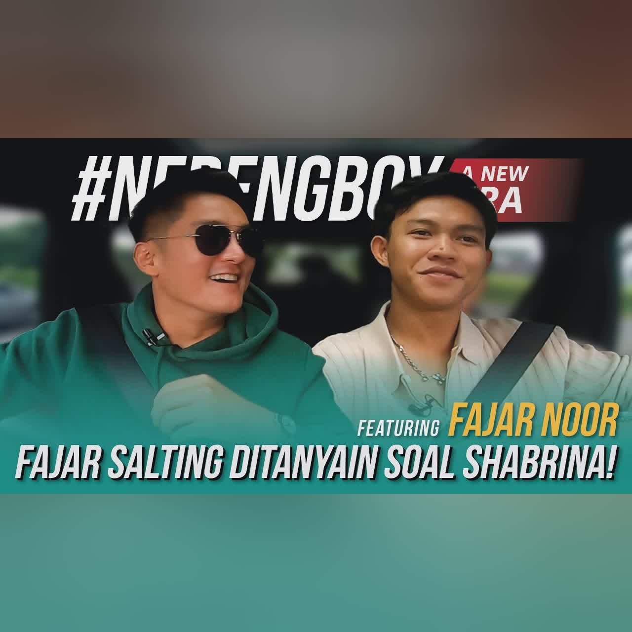 FAJAR SALTING BRUTAL DITANYAIN SOAL SHABRINA | #nebengboynewera #nebengboy cover art