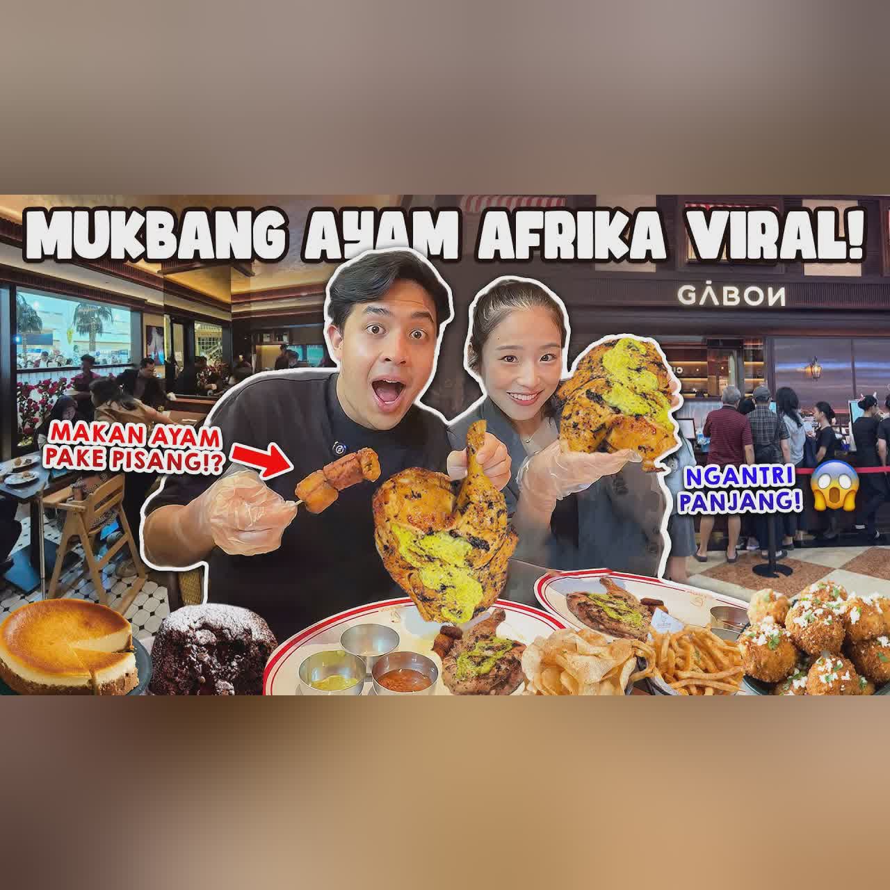 MUKBANG AYAM AFRIKA VIRAL BARENG HARUKA!! NGANTRI BANGET, SEENAK APA!? cover art