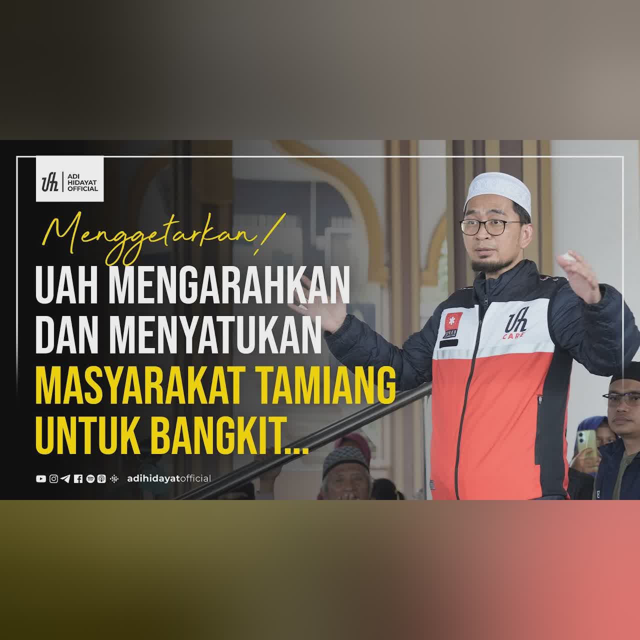 Menggetarkan! UAH Mengarahkan dan Menyatukan Masyarakat Tamiang untuk Bangkit… - Ustadz Adi Hidayat cover art