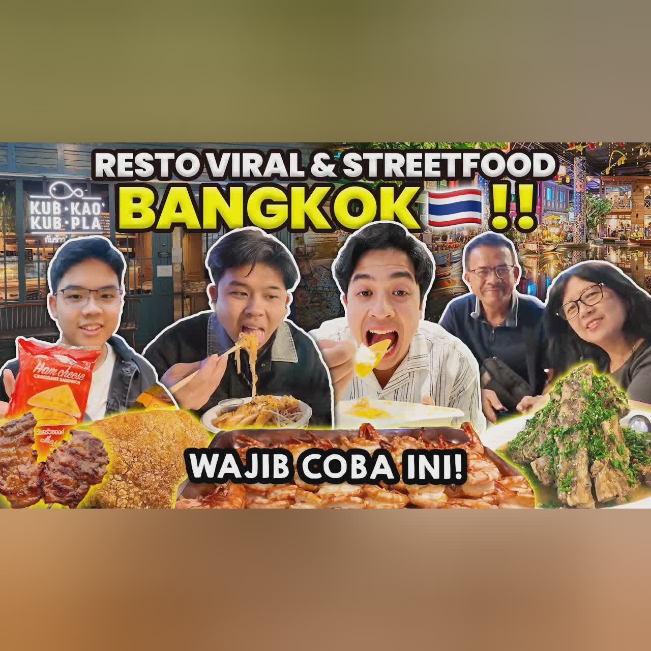 HUNTING MAKANAN VIRAL & STREETFOOD DI BANGKOK!! BELIIN HADIAH BUAT KELUARGA ❤️ cover art