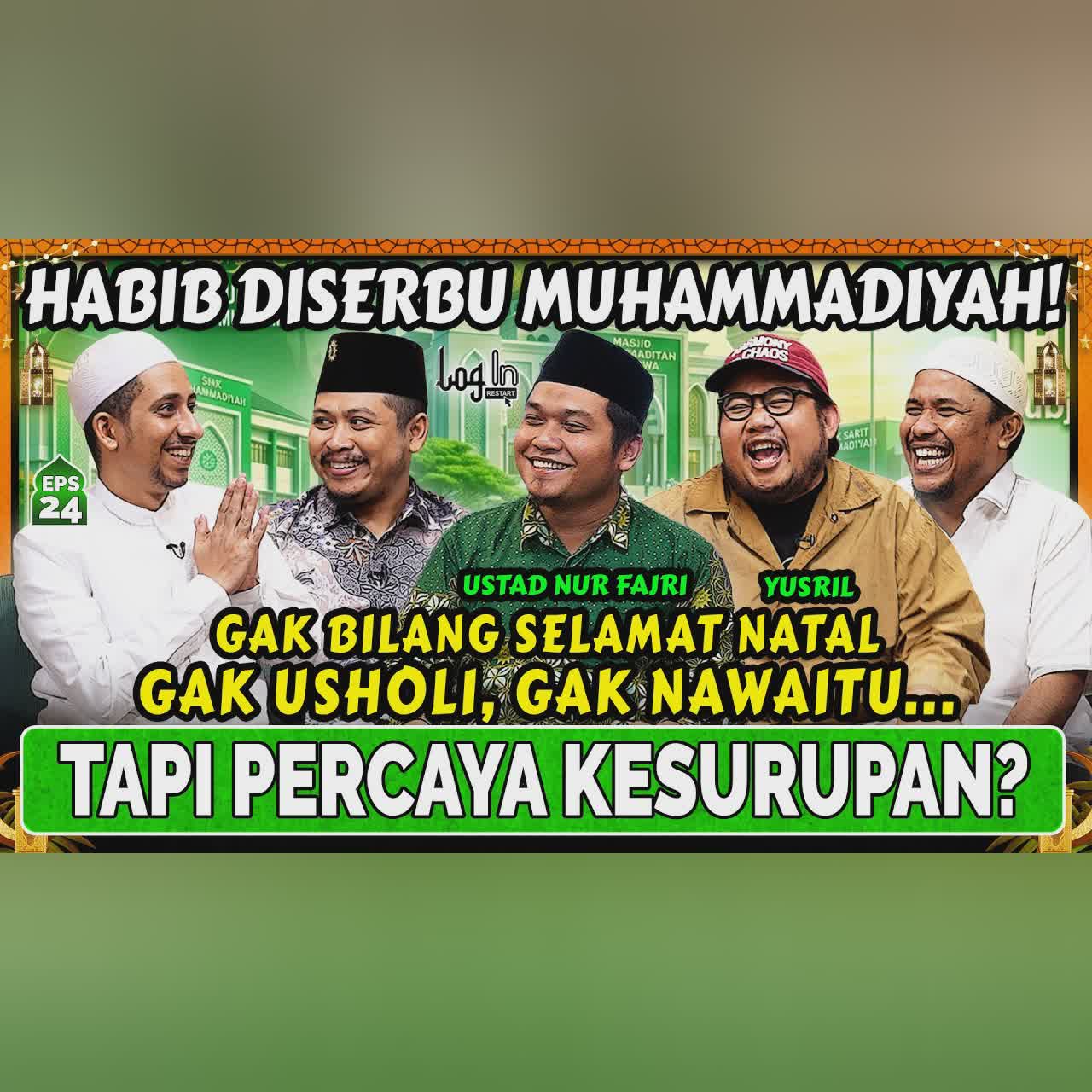 Muhammadiyah: HABIB JUGA BANYAK DOSA❗Situ kan gak PERCAYA HABIB‼️Tretan Muslim - Mamat -Login EPS 24 cover art