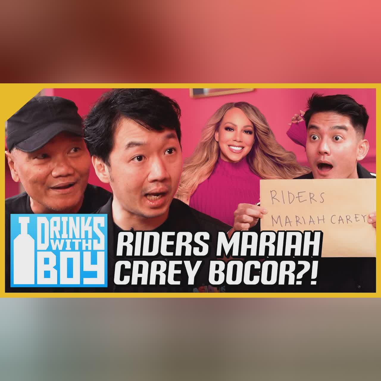 BIKIN MELONGO! RIDERS MARIAH CAREY BOCOR?! ADRIE SUBONO & DAVID COLOR LIFE ASIA | #DrinkWithBoy cover art