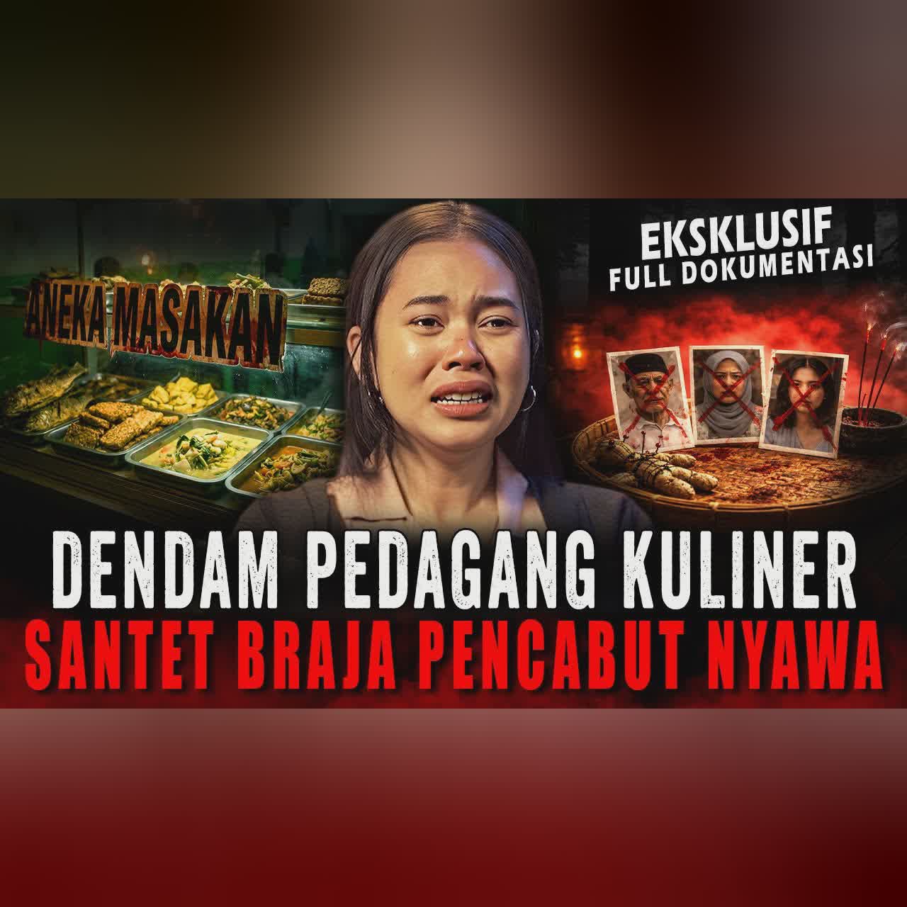 3 TURUNAN DIJAMIN M4T1 AKIBAT BEREBUT LAPAK DAGANGAN !! PEDAGANG KULINER MELAWAN SANTET BRAJA cover art