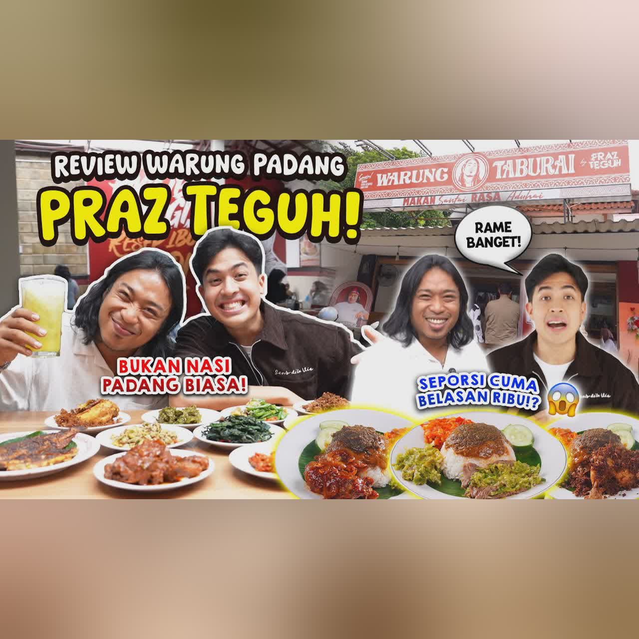 MUKBANG DI WARUNG TABURAI VIRAL PUNYA PRAZ TEGUH! RESEP ASLI DARI ALM. IBUNDA?! cover art