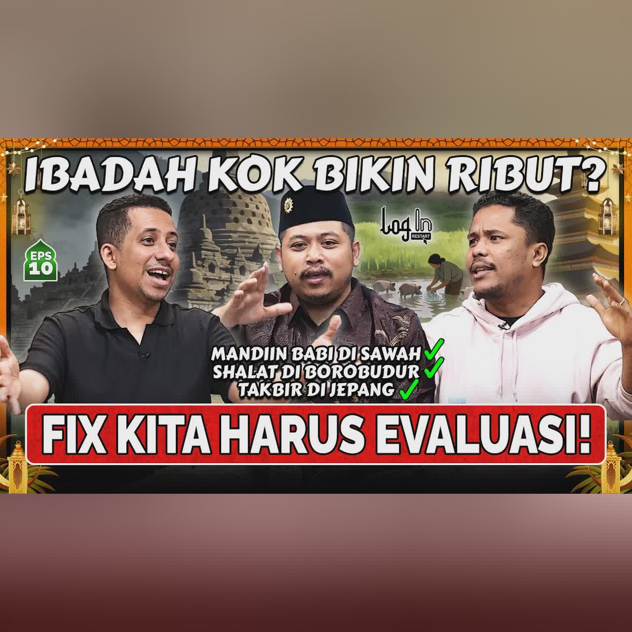 MANDIIN BABI DI SAWAH ORANG, HUKUMNYA APA TUH BIB⁉️ - Habib Ja'far - Muslim - Mamat  - Login EPS 10 cover art