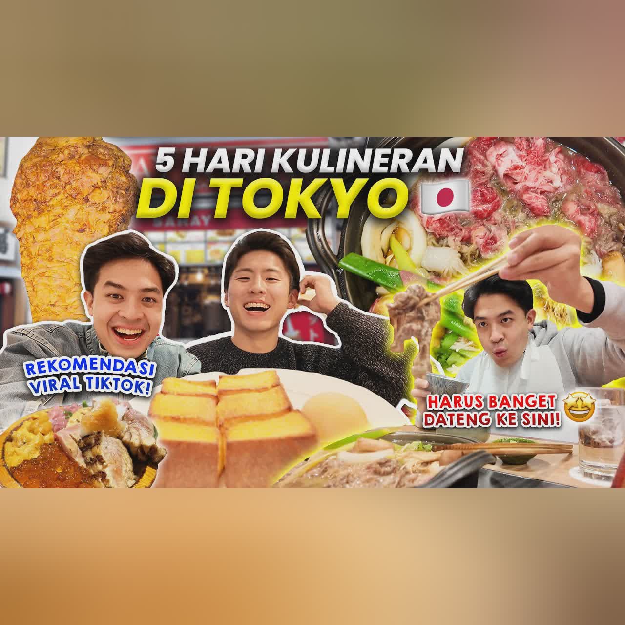 APA AJA YANG AKU MAKAN DI TOKYO SELAMA 5 HARI!? BANYAK YANG WAJIB COBA!! cover art