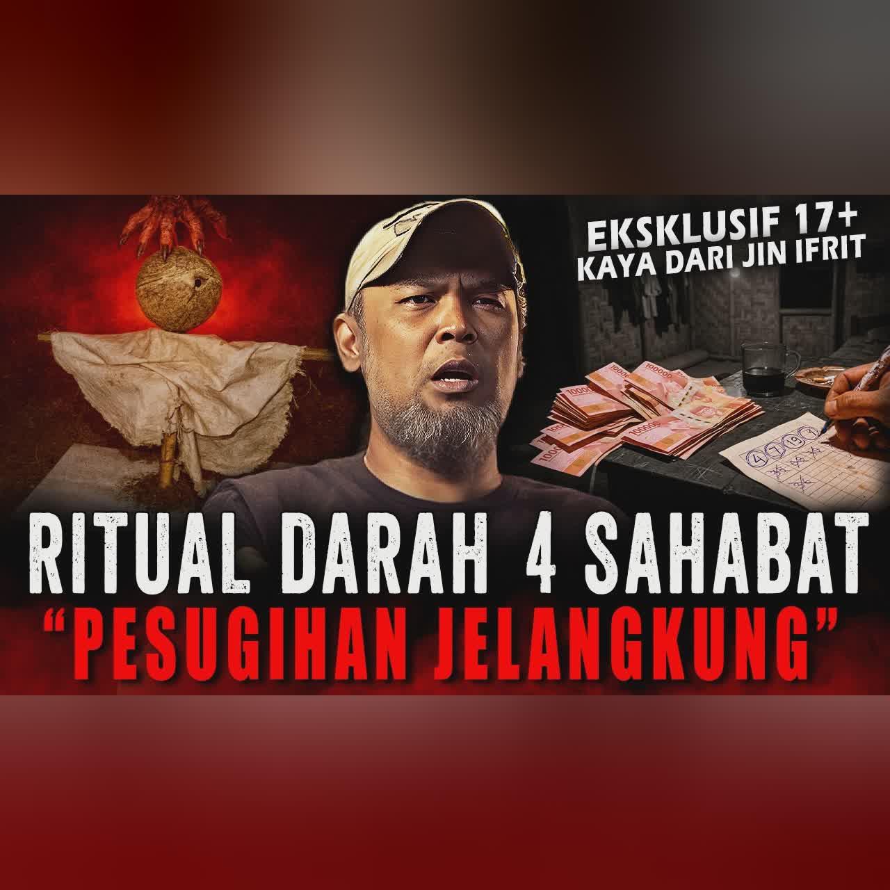 SAYA KECANDUAN MAIN JELANGKUNG !! 4 PEMUDA INI BUTUH DUIT JALANI RITUAL PESUGIHAN NOMOR GHAIB cover art