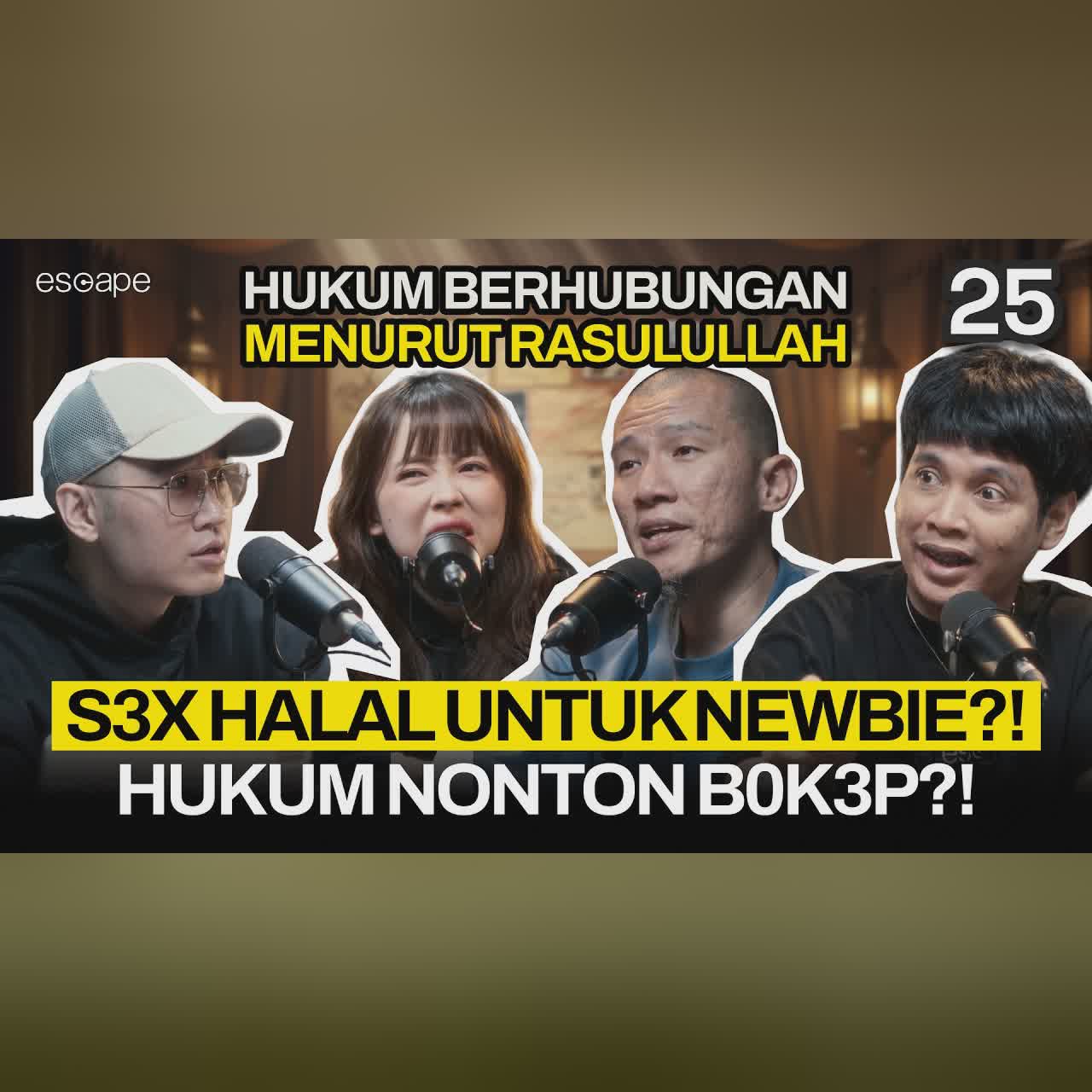 VEREN BELAJAR SEXOLOGY DALAM ISLAM  - Escape Eps 25 (ft Felix Siauw, Koi, Verren) cover art
