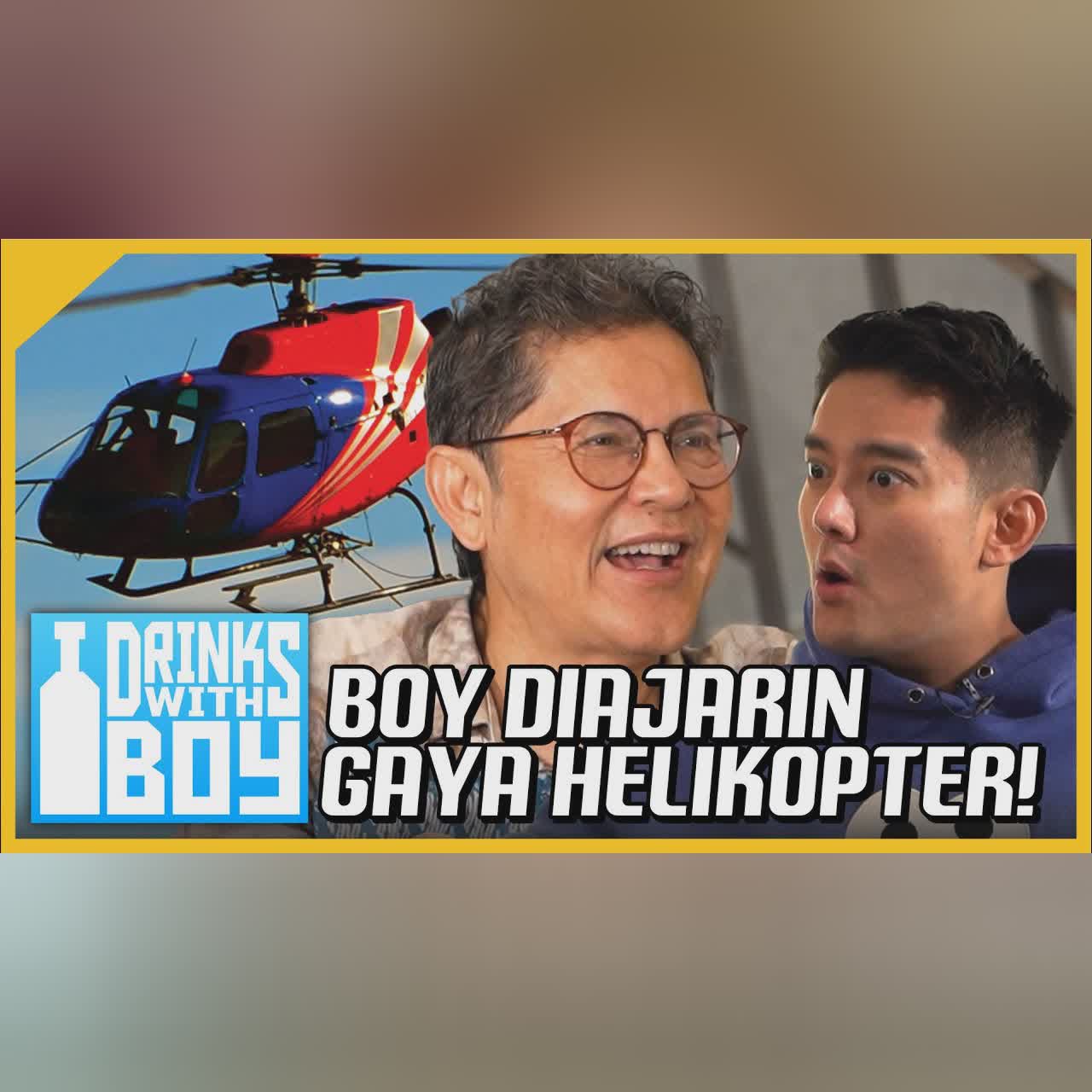 NGAKAK! DR. BOYKE NGAJARIN BOY GAYA HELIKOPTER! | #DrinkWithBoy cover art