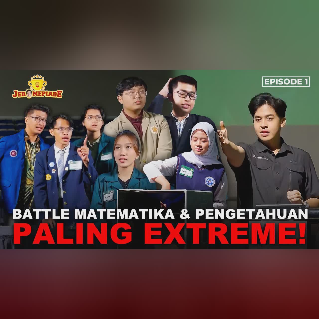 JEROMEPIADE X MIT: PANASS!! KERJAIN 100 SOAL MATEMATIKA DAN CERDAS CERMAT + MYSTERY BOX!! cover art